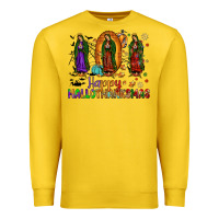 Lemon our lady of guadalupe happy hallothanksmas Premium Sweatshirt - JahusDesignShop
