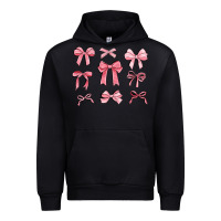 Black pink ribbons Urban Hoodie - MaliasSmallBusiness