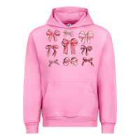 Fuchsia Pink pink ribbons Urban Hoodie - MaliasSmallBusiness