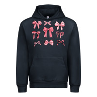 Navy pink ribbons Urban Hoodie - MaliasSmallBusiness