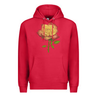 Cardinal rainbow's end rose Premium Hoodie - LillyAllenDesigns