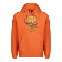 Carrot rainbow's end rose Premium Hoodie - LillyAllenDesigns