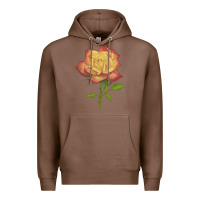 Chestnut rainbow's end rose Premium Hoodie - LillyAllenDesigns
