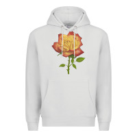 Dove Grey rainbow's end rose Premium Hoodie - LillyAllenDesigns
