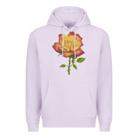 Lilac rainbow's end rose Premium Hoodie - LillyAllenDesigns