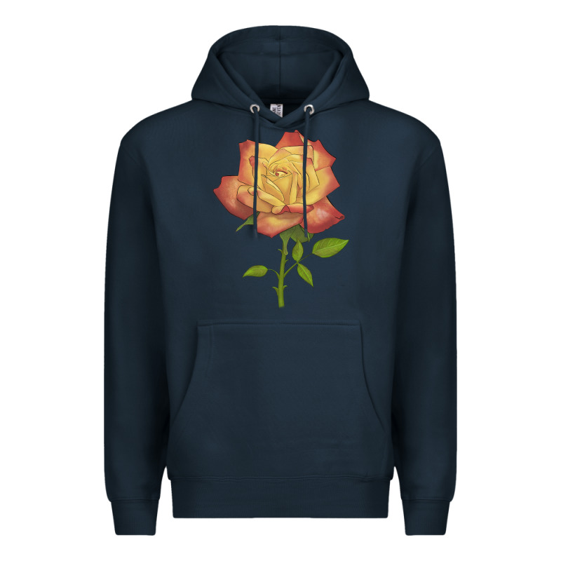 Rainbow's End Rose Premium Hoodie by LillyAllenDesigns | Teevron