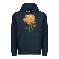 Navy rainbow's end rose Premium Hoodie - LillyAllenDesigns