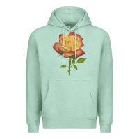 Seafoam rainbow's end rose Premium Hoodie - LillyAllenDesigns