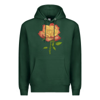 Sports Green rainbow's end rose Premium Hoodie - LillyAllenDesigns