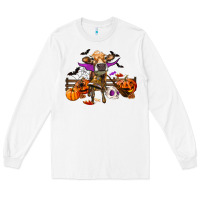 White Heifer Cow Halloween Long Sleeve Tee - RanaPortraitStore