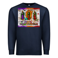 Navy our lady of guadalupe happy  hallothanksmas tumbler Premium Sweatshirt - JahusDesignShop
