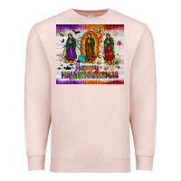 Pale Pink our lady of guadalupe happy  hallothanksmas tumbler Premium Sweatshirt - JahusDesignShop
