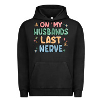 Pigment Black on my husbands last last nerve Urban Hoodie - MaliasSmallBusiness