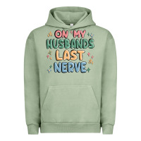 Pigment Oil Green on my husbands last last nerve Urban Hoodie - MaliasSmallBusiness
