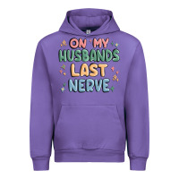 On My Husbands Last Last Nerve Urban Hoodie | Teevron