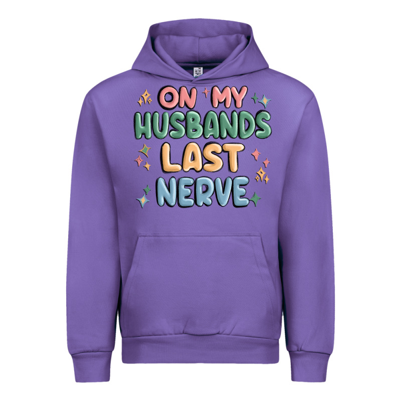 On My Husbands Last Last Nerve Urban Hoodie by MaliasSmallBusiness | Teevron