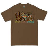 Cacao peace love anchors Premium Tee - RacoonDesign
