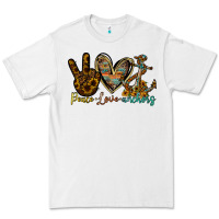 White peace love anchors Premium Tee - RacoonDesign