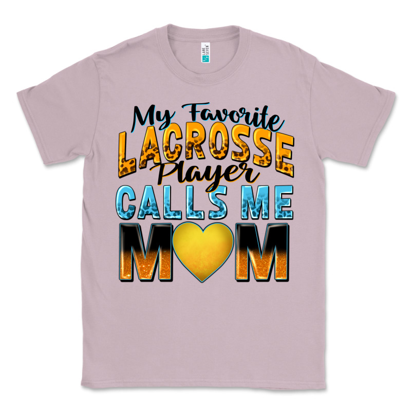 My Favorite Lacrosse Player Calls Me Mom Classic Tee by Zillion Design Studio | Teevron