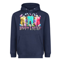 Navy happy easter tooth Heavyweight Hoodie - RacoonDesign