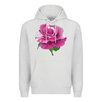 Dove Grey parade day rose Premium Hoodie - LillyAllenDesigns