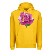 Lemon parade day rose Premium Hoodie - LillyAllenDesigns