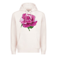 Pale Pink parade day rose Premium Hoodie - LillyAllenDesigns