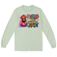 Matcha I herd there would be candy Heifer Long Sleeve Tee - RanaPortraitStore