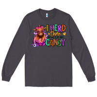 Smoke I herd there would be candy Heifer Long Sleeve Tee - RanaPortraitStore