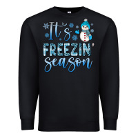 Black it s freezin season Premium Sweatshirt - JahusDesignShop