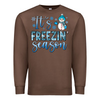 Chestnut it s freezin season Premium Sweatshirt - JahusDesignShop