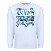 White it s freezin season Premium Sweatshirt - JahusDesignShop