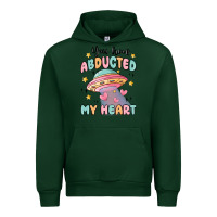 Forest Green you have abducted my heart Urban Hoodie - MaliasSmallBusiness
