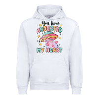 White you have abducted my heart Urban Hoodie - MaliasSmallBusiness