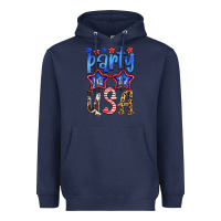 Navy part in the usa Heavyweight Hoodie - HRA Design Shop