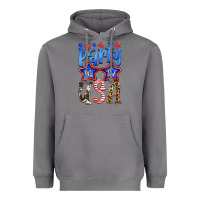 Storm part in the usa Heavyweight Hoodie - HRA Design Shop