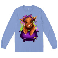 Colony Blue Halloween Heifer Long Sleeve Tee - RanaPortraitStore