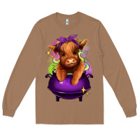 Toasted Coconut Halloween Heifer Long Sleeve Tee - RanaPortraitStore