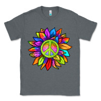 Charcoal Heather pride sunflower Classic Tee - texasbilliewilder