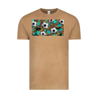 Vintage Camel western leopard camouflage turquoise soccer licence plate template Vintage Tee - Artiststas