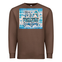 Chestnut it s freezin season Premium Sweatshirt - JahusDesignShop
