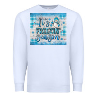White it s freezin season Premium Sweatshirt - JahusDesignShop