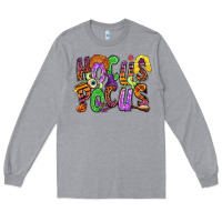 Heather Grey Hocus pocus Long Sleeve Tee - RanaPortraitStore