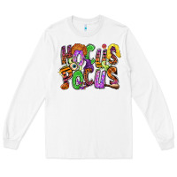 White Hocus pocus Long Sleeve Tee - RanaPortraitStore