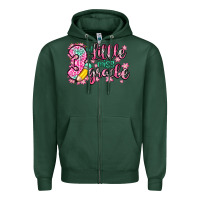 Sports Green little miss 3rd grade Zipper Hoodie - Zillion Design Studio
