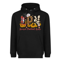 Black lpn licensed practical nurse Heavyweight Hoodie - FaDigitalArtStudio