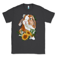 Smoke Bunny With Sunflowers Classic Tee - RanaPortraitStore