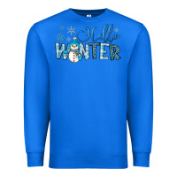 True Royal hello winter Premium Sweatshirt - JahusDesignShop