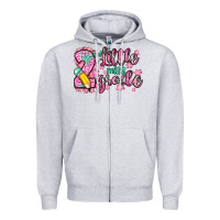 Little Miss 2nd Grade Zipper Hoodie | Teevron