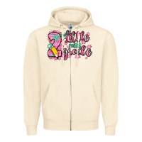 Sandshell little miss 2nd grade Zipper Hoodie - Zillion Design Studio